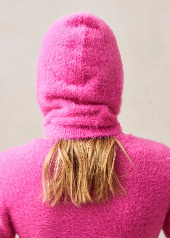 ALOHAS Knitwear Women Softie 8211 Pink Knitted Balaclava