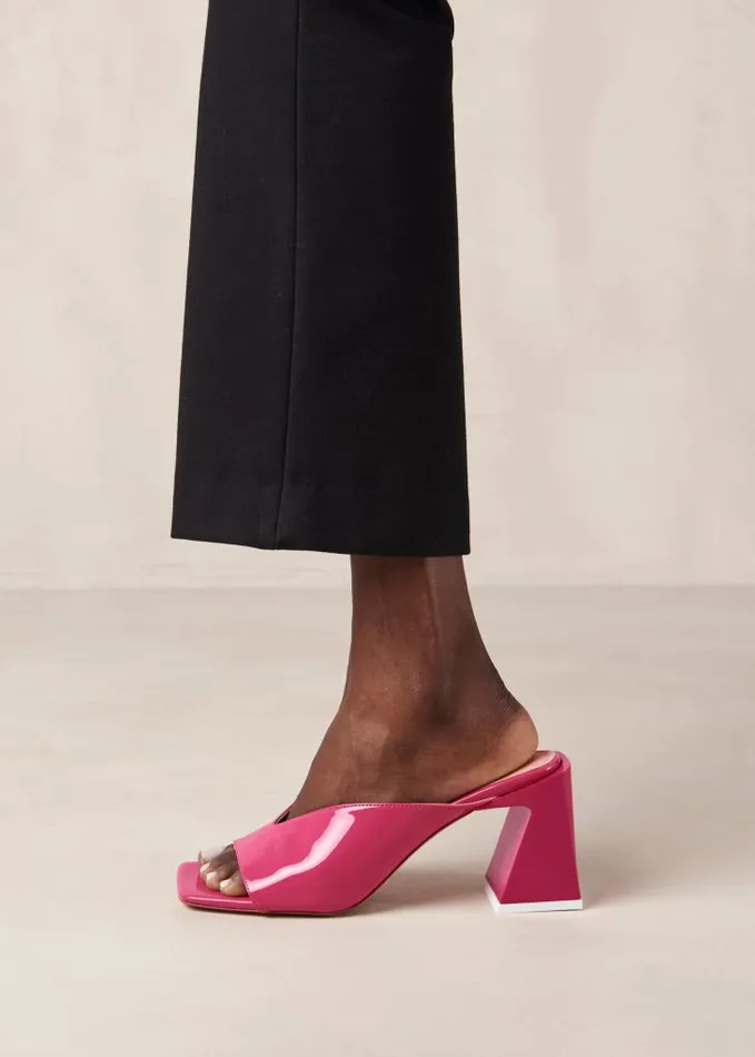ALOHAS Mules Women Tasha 8211 Pink Leather Mules