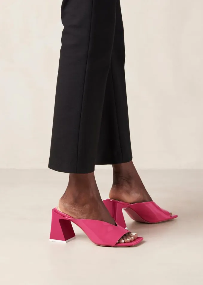 ALOHAS Mules Women Tasha 8211 Pink Leather Mules