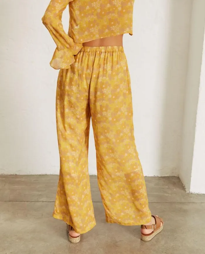 ALOHAS Pants Women Cliffhanger 8211 Yellow Multicolor Pants