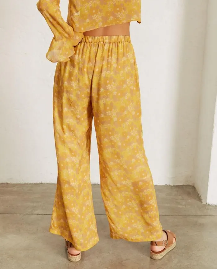 ALOHAS Pants Women Cliffhanger 8211 Yellow Multicolor Pants