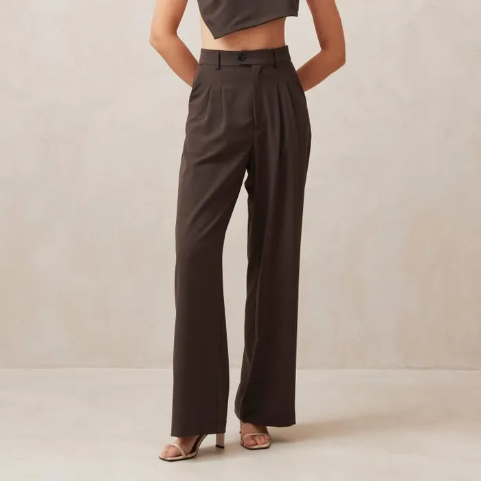 ALOHAS Pants Women Irina 8211 Brown Pants