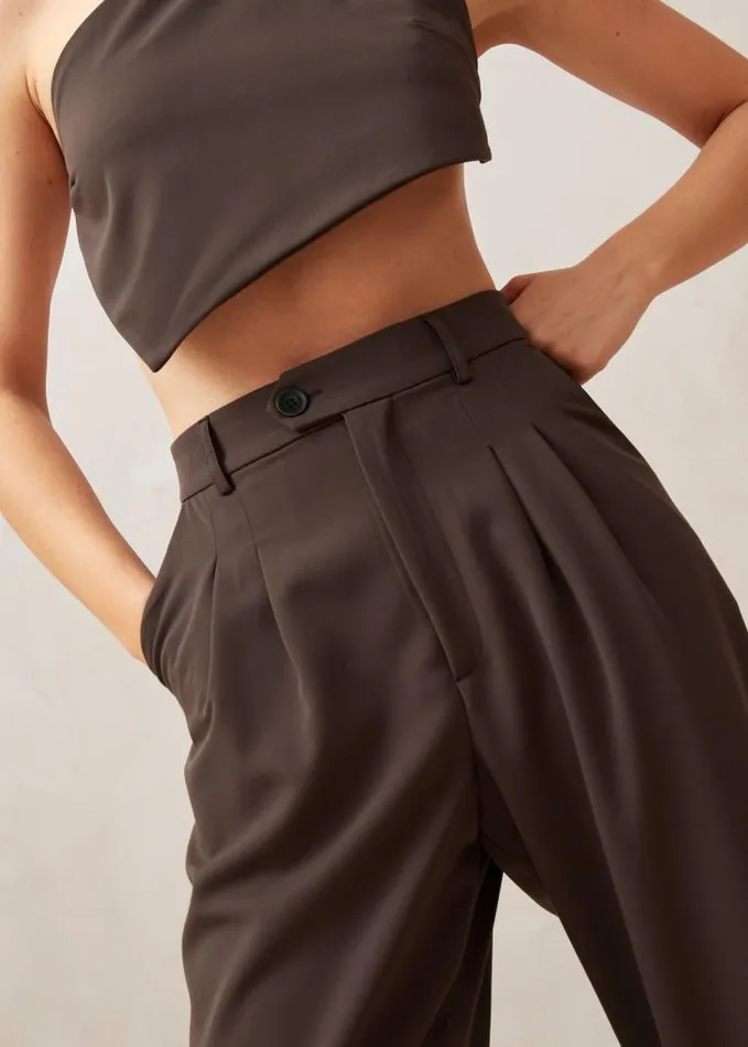 ALOHAS Pants Women Irina 8211 Brown Pants
