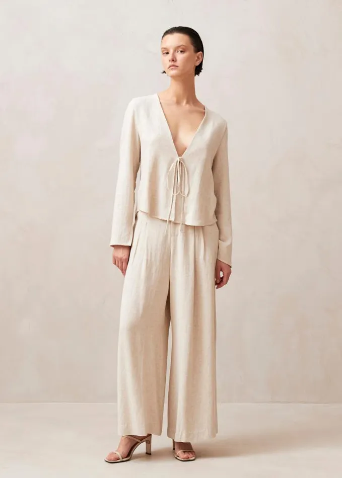 ALOHAS Pants Women Lumi 8211 White Pants