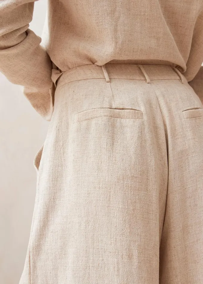 ALOHAS Pants Women Lumi 8211 White Pants