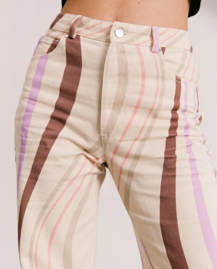 ALOHAS Pants Women Monday Jelly 8211 Multicolor Cotton Pants