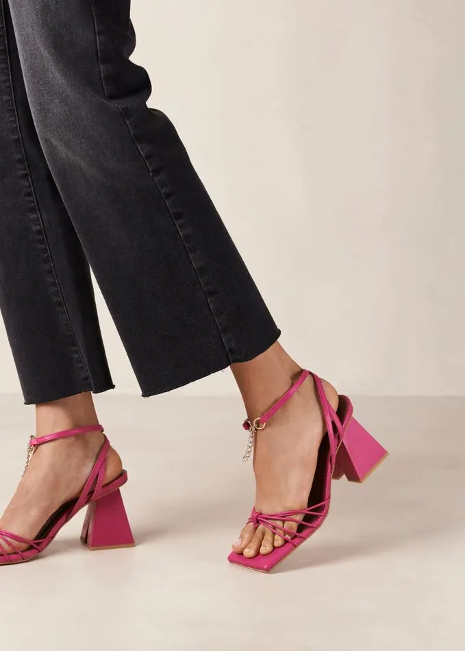 ALOHAS Sandals Women Cactus 8211 Pink Ankle Chain Sandals