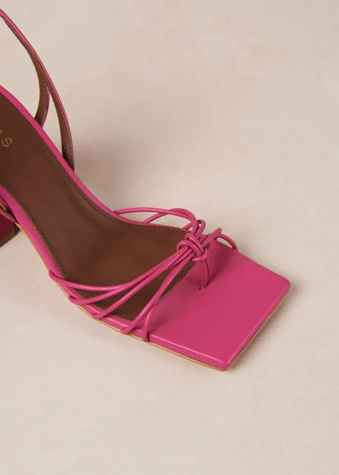 ALOHAS Sandals Women Cactus 8211 Pink Ankle Chain Sandals