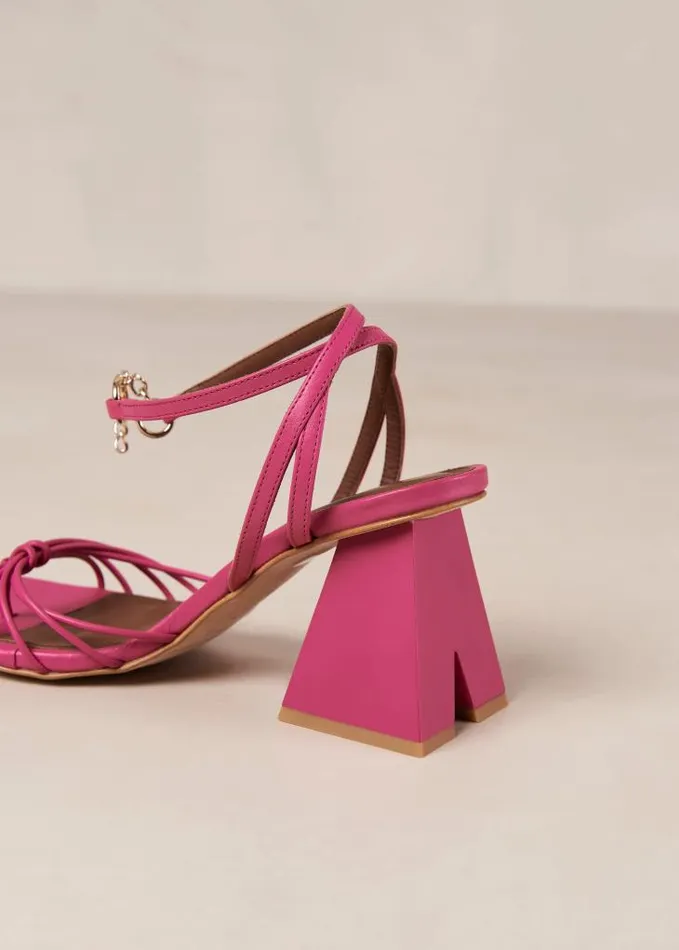 ALOHAS Sandals Women Cactus 8211 Pink Ankle Chain Sandals