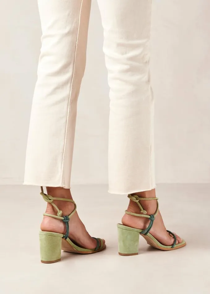 ALOHAS Sandals Women Grace Bicolor Green