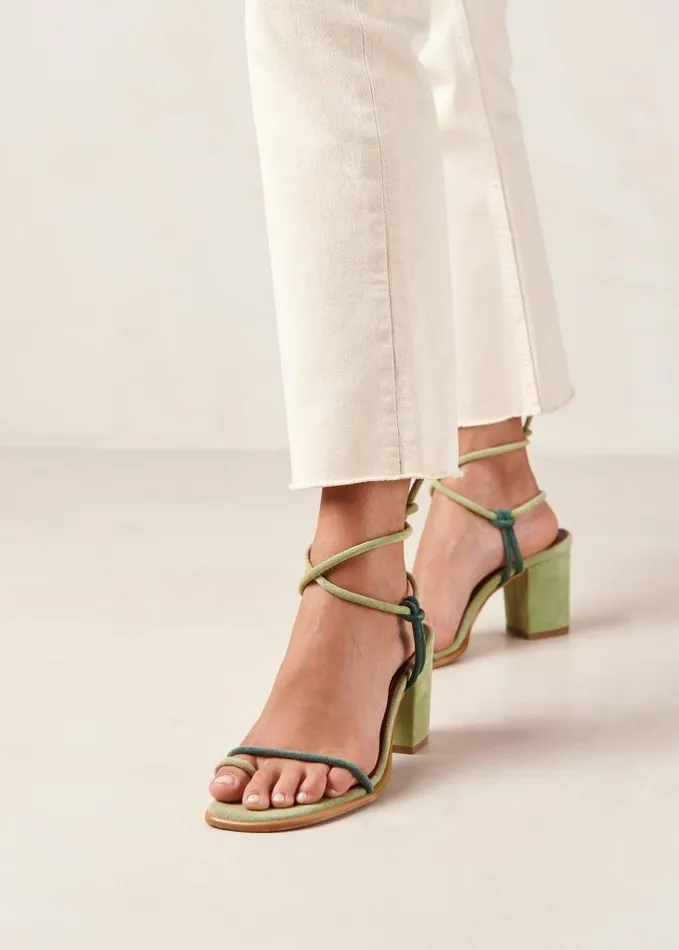 ALOHAS Sandals Women Grace Bicolor Green