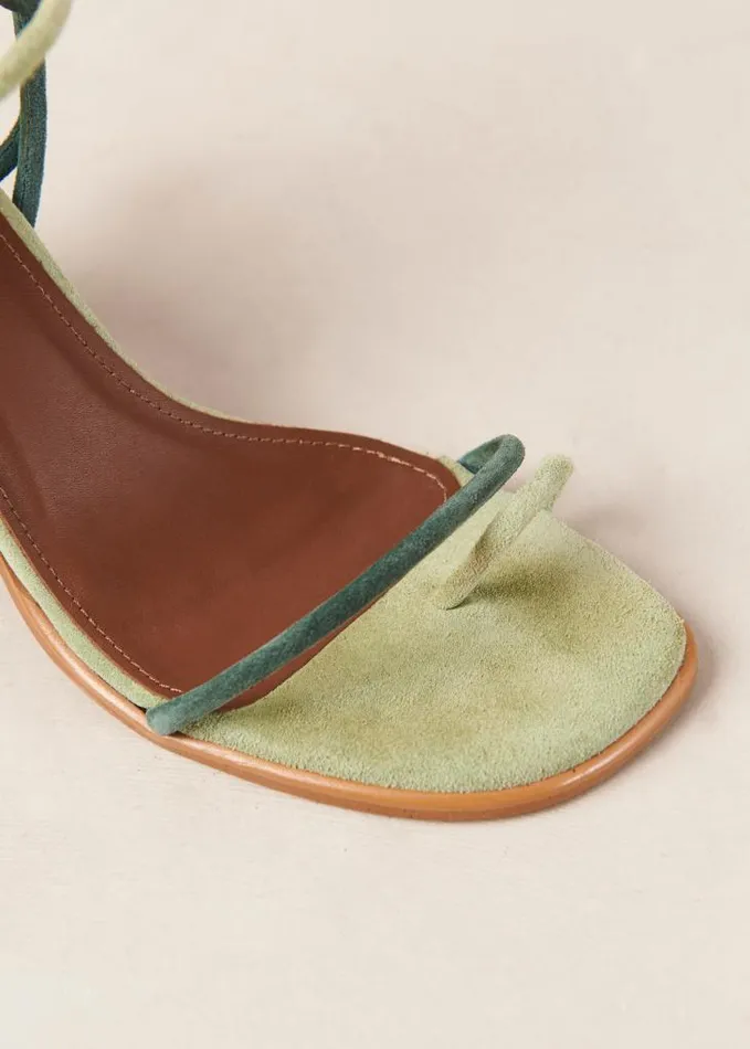 ALOHAS Sandals Women Grace Bicolor Green