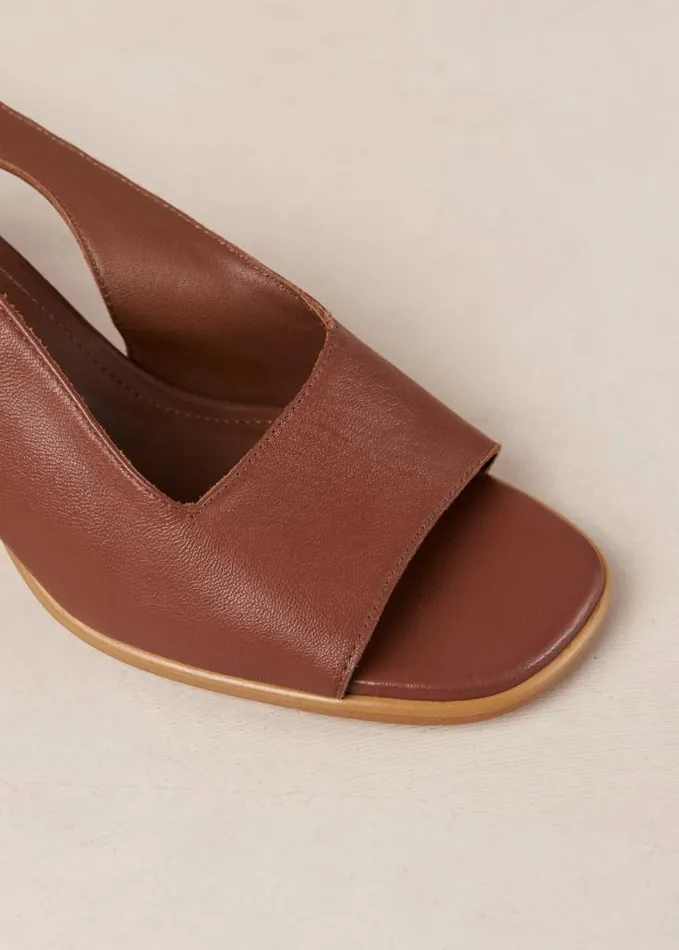 ALOHAS Sandals Women Lille Dark Tan