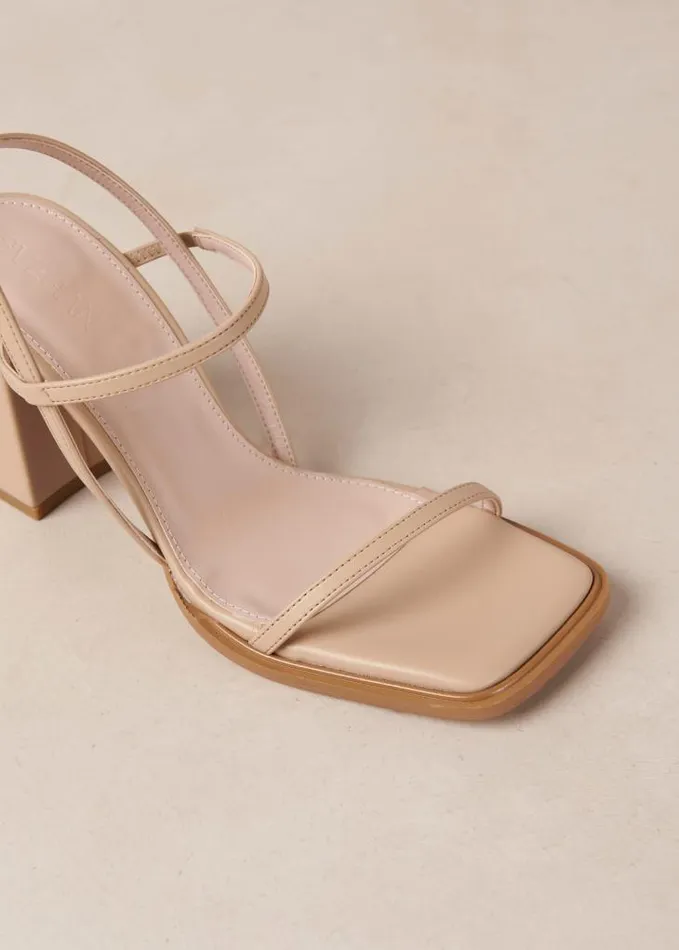 ALOHAS Sandals Women Lorena 8211 Beige Vegan Sandals