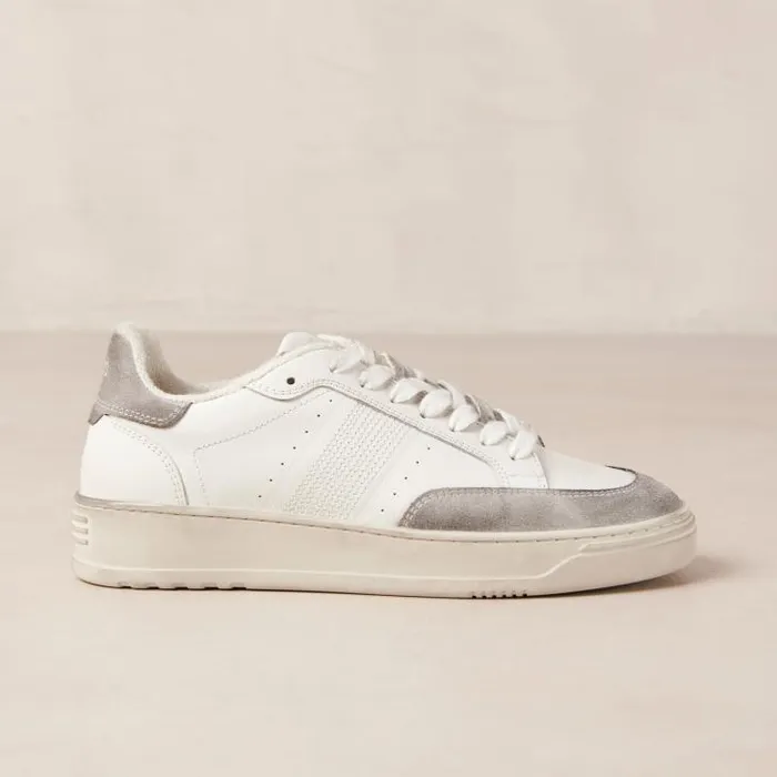 ALOHAS Sneakers Women Tb780 8211 OffWhite And Grey Distressed Sneakers