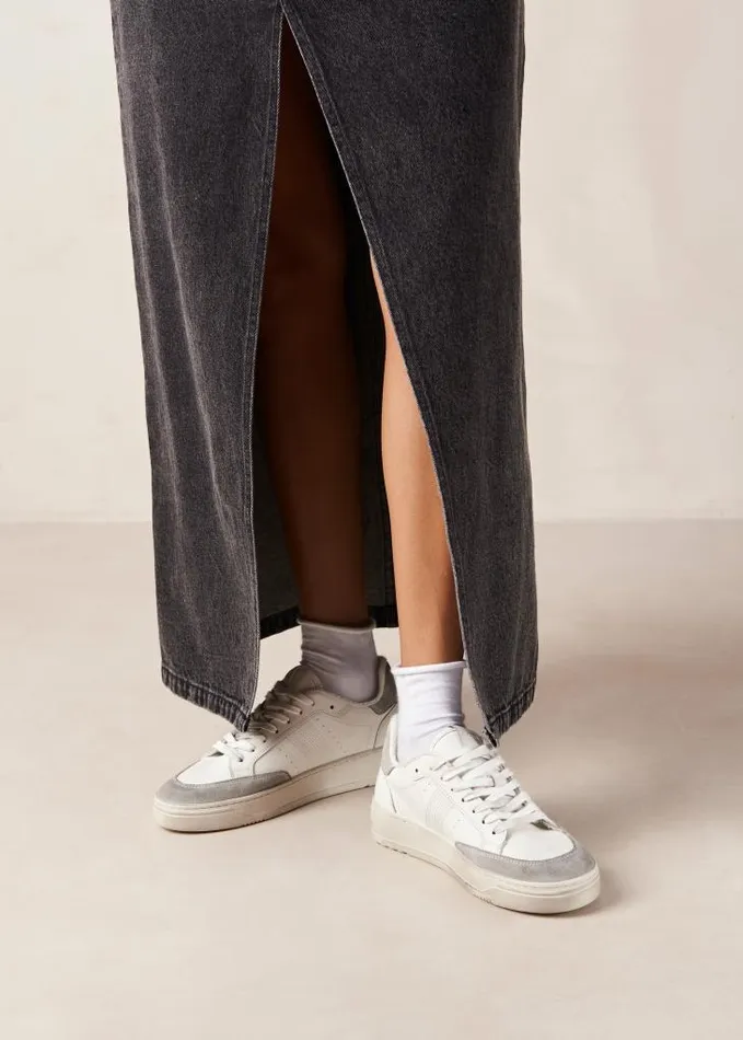 ALOHAS Sneakers Women Tb780 8211 OffWhite And Grey Distressed Sneakers