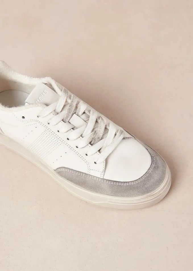 ALOHAS Sneakers Women Tb780 8211 OffWhite And Grey Distressed Sneakers