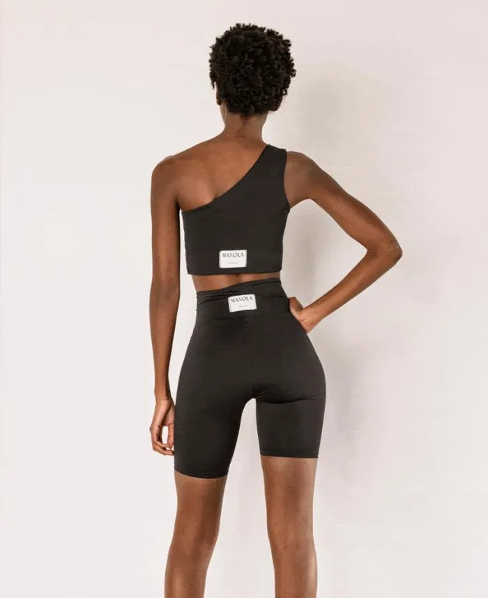 ALOHAS Sportswear Women Core 8211 Black Econyl Shorts