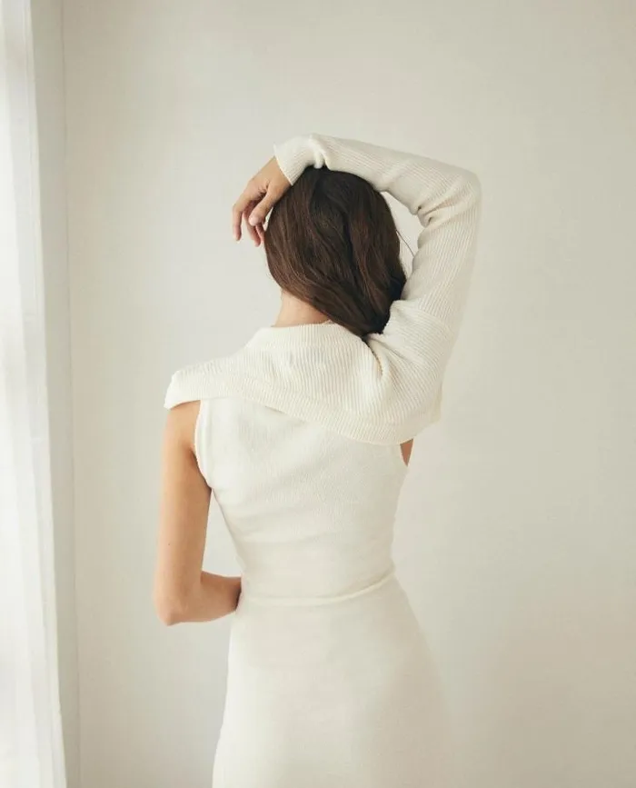 ALOHAS Sweaters and Cardigans Women Creator 8211 White Knit Top