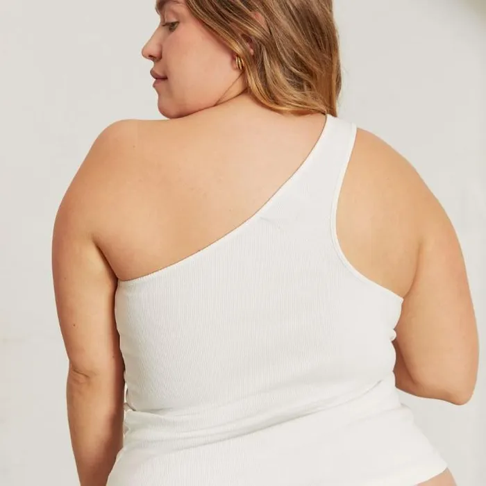ALOHAS Tops Women Cortado 8211 White Cotton Top