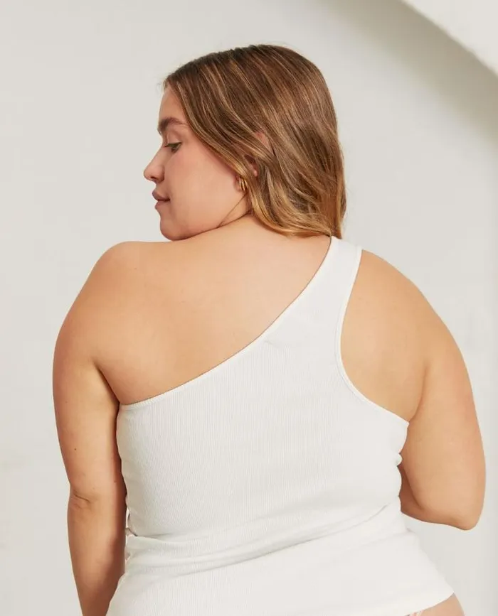 ALOHAS Tops Women Cortado 8211 White Cotton Top