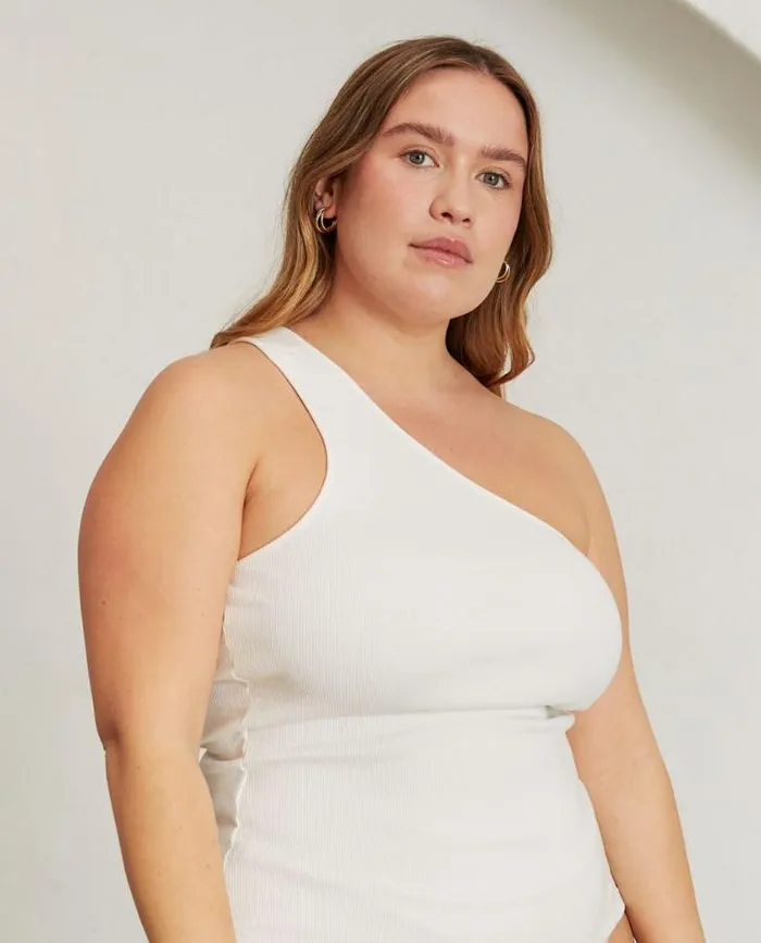 ALOHAS Tops Women Cortado 8211 White Cotton Top