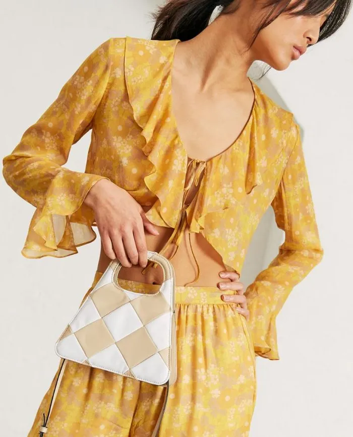 ALOHAS Tops Women Linn 8211 Yellow Multicolor Top