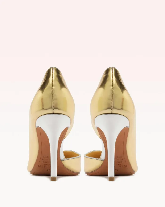Ange Specchio Pump Metallic Women Alexandre Birman Pumps