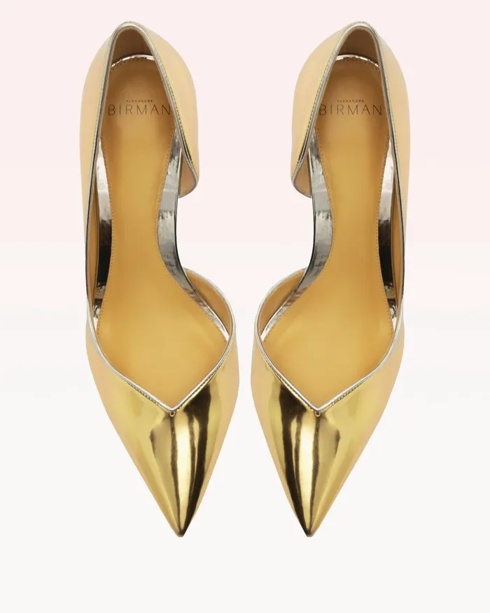 Ange Specchio Pump Metallic Women Alexandre Birman Pumps