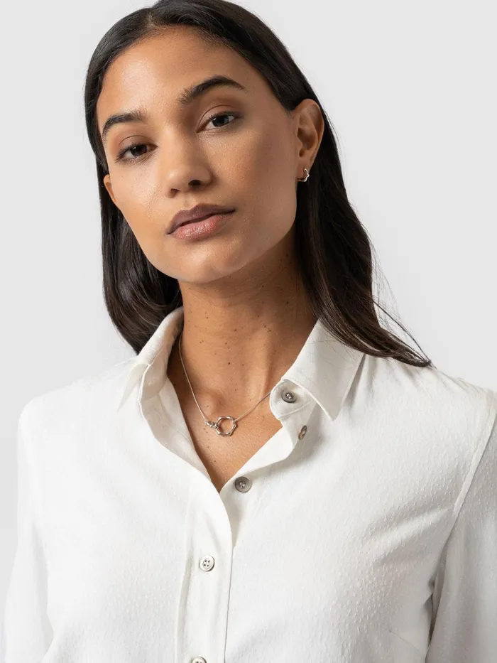 Annie Blouse 8211 Cream Cream Women Saint And Sofia Blouses and Shirts