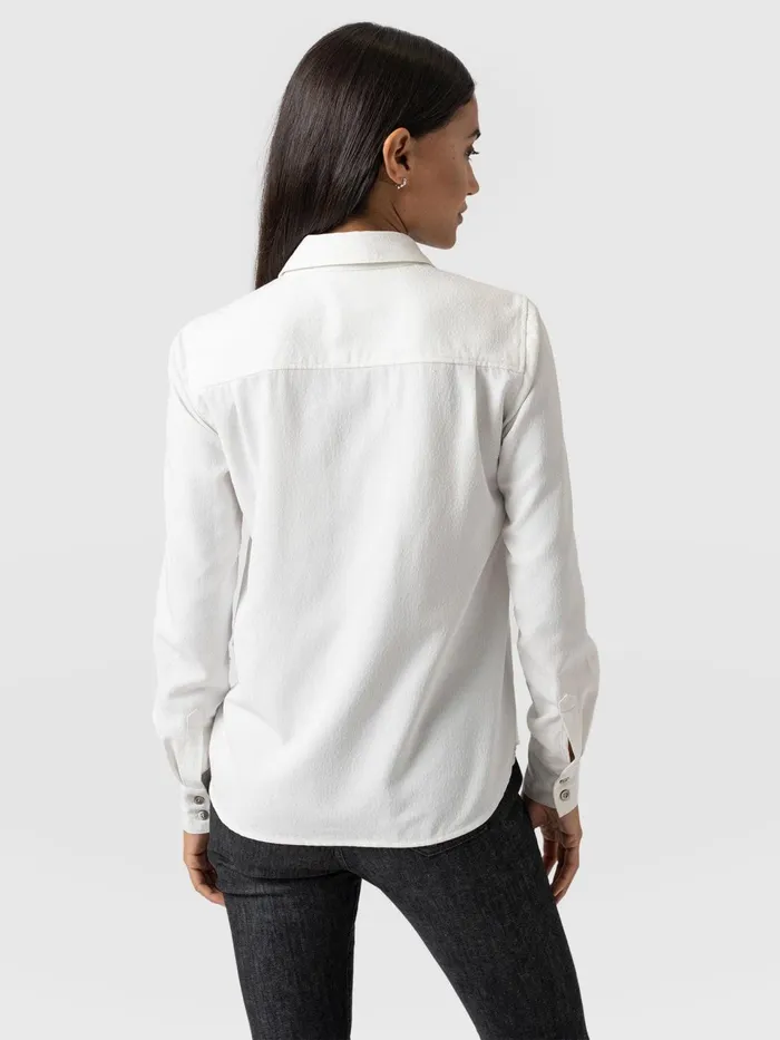 Annie Blouse 8211 Cream Cream Women Saint And Sofia Blouses and Shirts