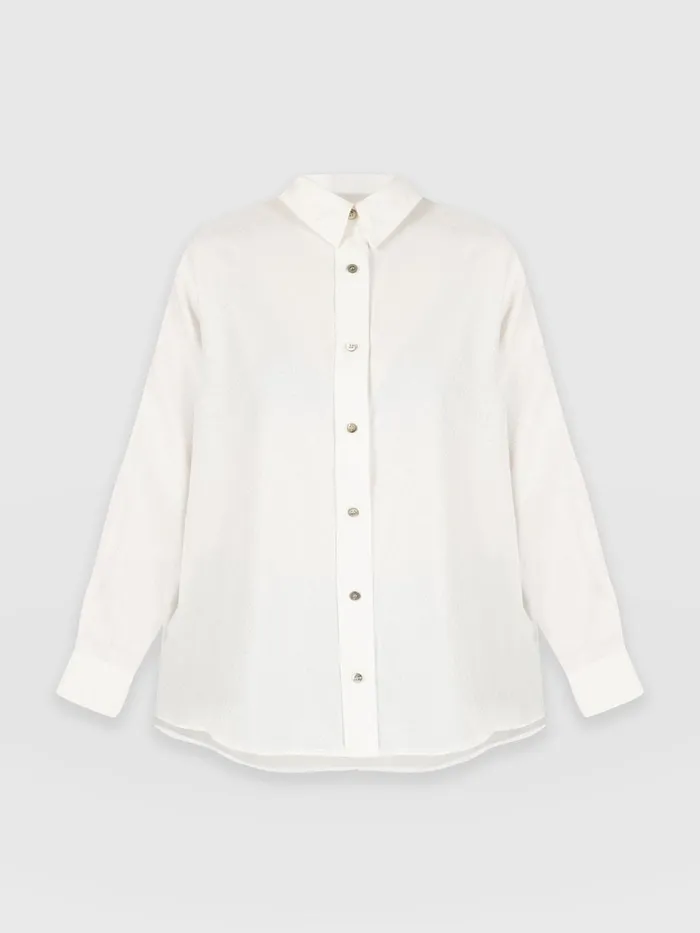 Annie Blouse 8211 Cream Cream Women Saint And Sofia Blouses and Shirts