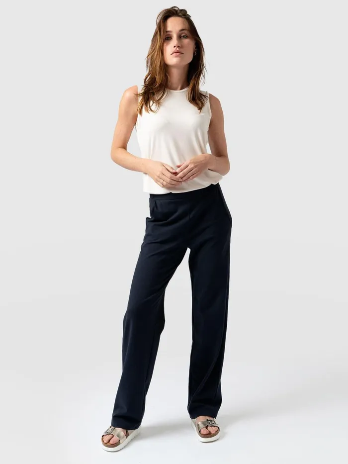 Apartment Pant 8211 Navy Navy Women Saint And Sofia Pants
