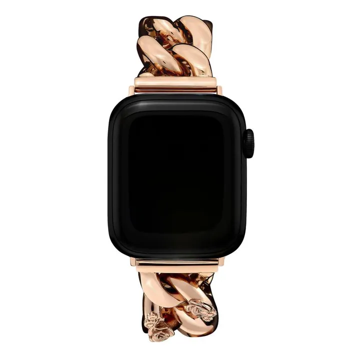 Apple Watch Straps Women Olivia Burton Rose Gold With Floral Link Bracelet Strap Apple Watch Straps Women Olivia Burton Rose Gold With Floral Link Bracelet Strap