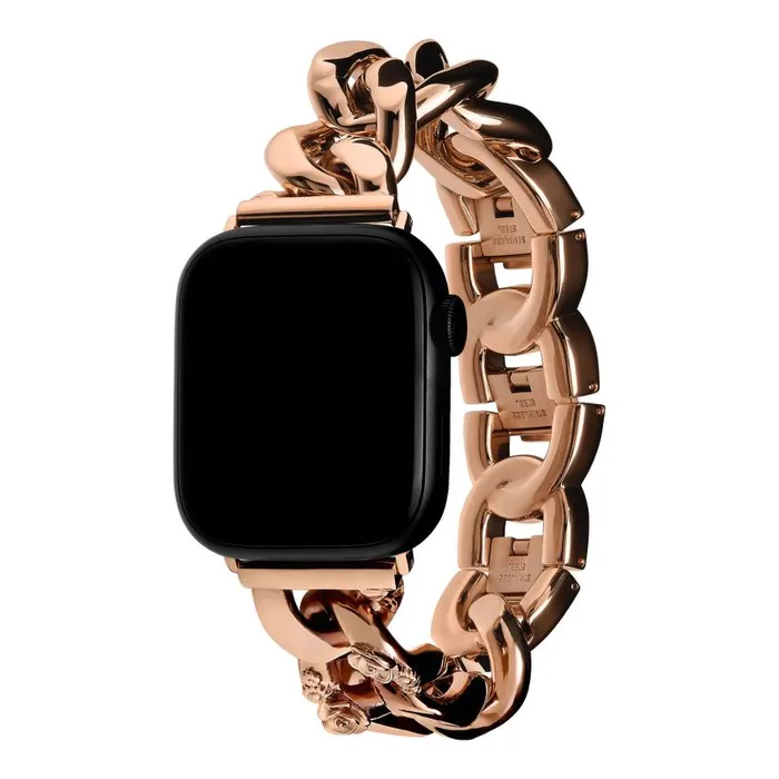 Apple Watch Straps Women Olivia Burton Rose Gold With Floral Link Bracelet Strap Apple Watch Straps Women Olivia Burton Rose Gold With Floral Link Bracelet Strap