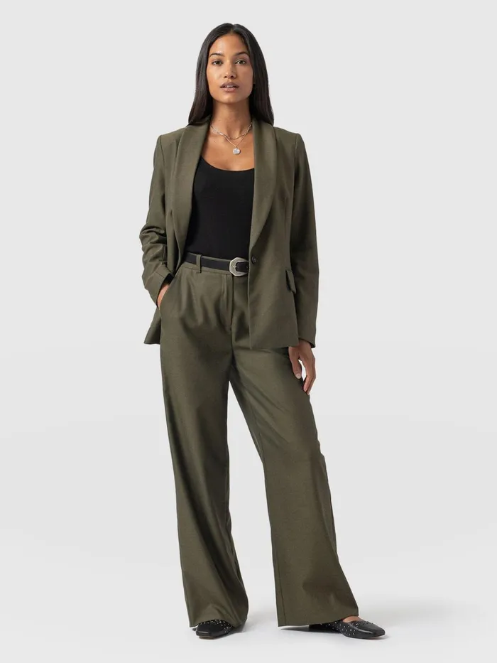 Argent Wide Leg Pant 8211 Khaki Khaki Women Saint And Sofia Pants