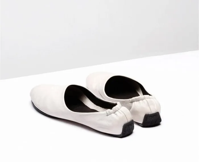 Audley Shoes Leather Swap Ivory White Women Swaps