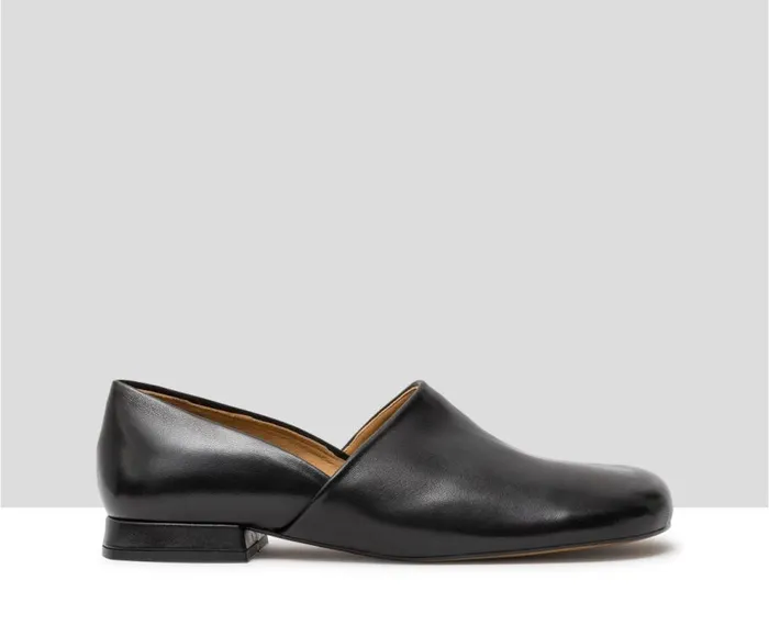 Audley Shoes Low Heel Leather Shoe Jana Black Women Medium Heel