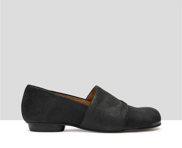 Audley Shoes Low Heel Leather Shoe Kemi Black Women Low Heel