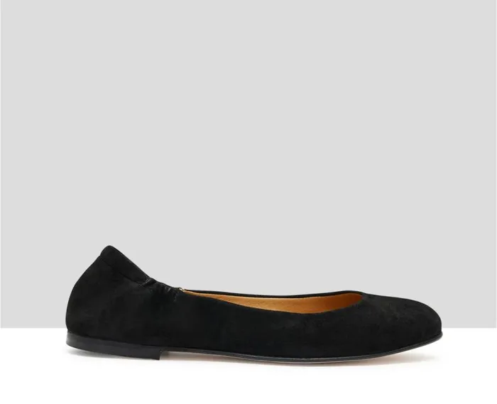 Audley Shoes Low Heel Leather Shoe Kinue Black Women Low Heel