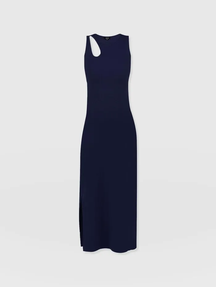 Axel Cut Out Dress 8211 Navy Navy Women Saint And Sofia Dresses