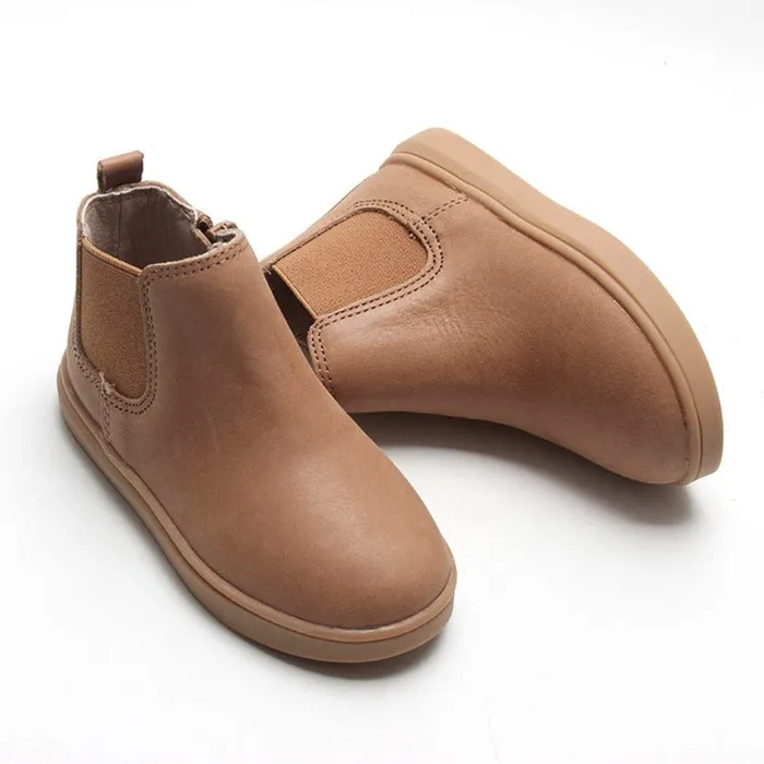 Baby Nisolo Baby Toddler and Kids Shoes Hard Sole Chelsea Boot Sand