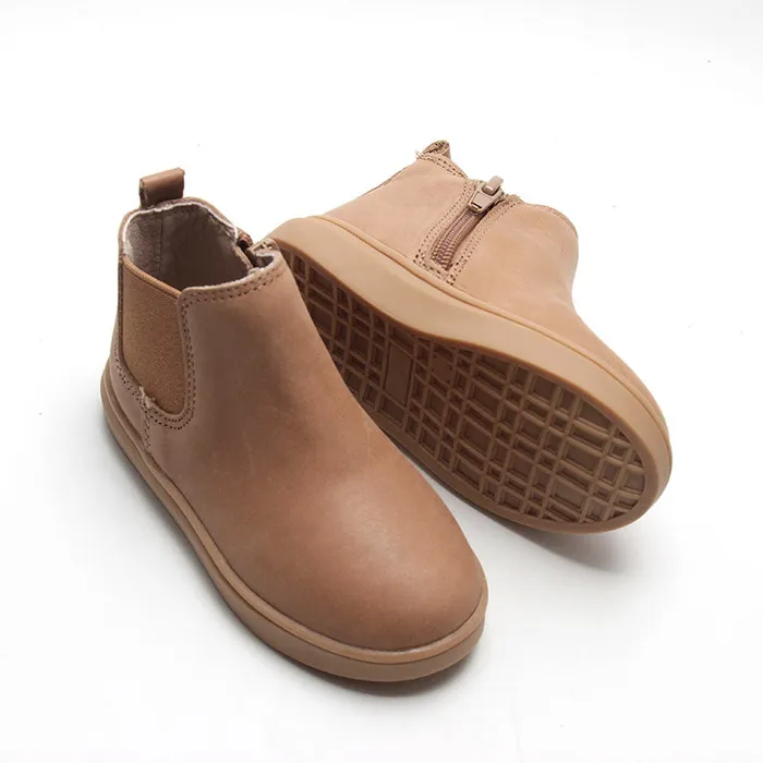 Baby Nisolo Baby Toddler and Kids Shoes Hard Sole Chelsea Boot Sand