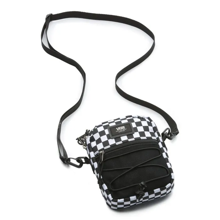 Backpacks and Bags Men Vans Bail Shoulder Bag Blackwhite Check Backpacks and Bags Men Vans Bail Shoulder Bag Blackwhite Check