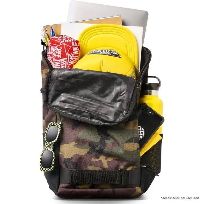 Backpacks and Bags MenWomen Vans Obstacle Skatepack Classic Camo Backpacks and Bags MenWomen Vans Obstacle Skatepack Classic Camo