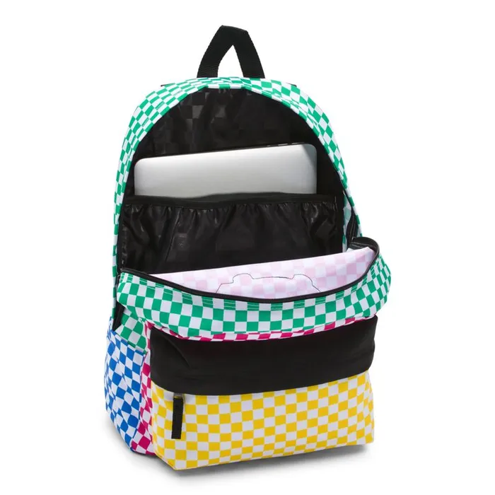 Backpacks and Bags MenWomen Vans Realm Printed Backpack Checker Block Backpacks and Bags MenWomen Vans Realm Printed Backpack Checker Block