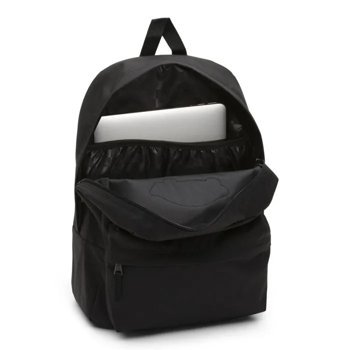 Backpacks and Bags MenWomen Vans Realm Solid Backpack Black Backpacks and Bags MenWomen Vans Realm Solid Backpack Black