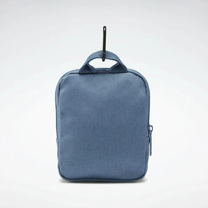 Bags and Backpacks MensWomens Reebok Classics Foundation Pouch Bag Blue Slate