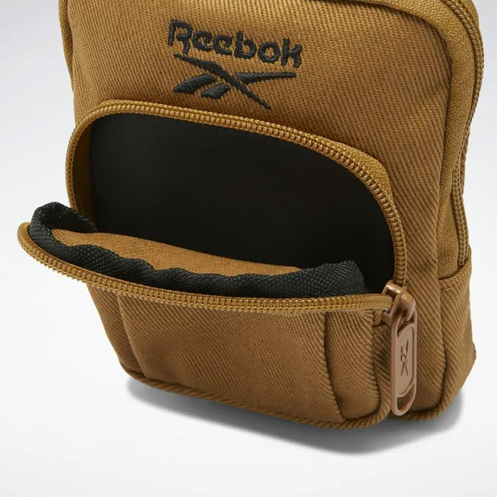 Bags and Backpacks MensWomens Reebok Classics Foundation Pouch Bag Sepia