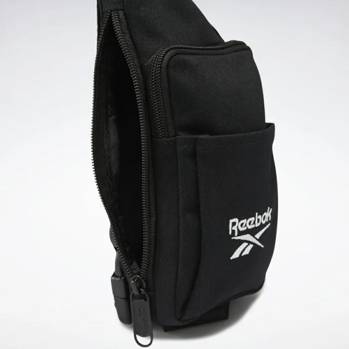 Bags and Backpacks MensWomens Reebok Classics Foundation Small Sling Bag Black